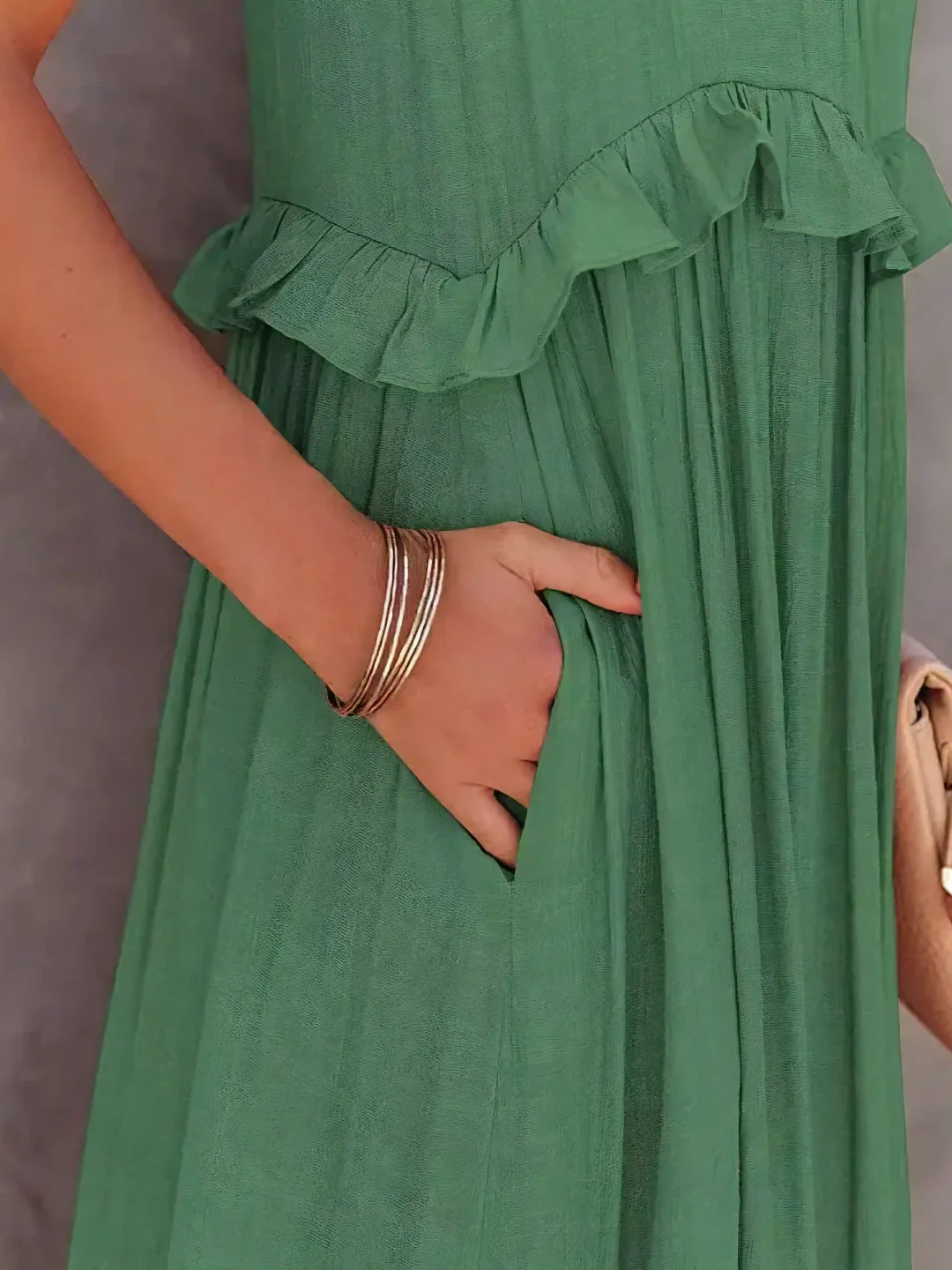 Pearl™ Ruffle Breeze Maxi Dress