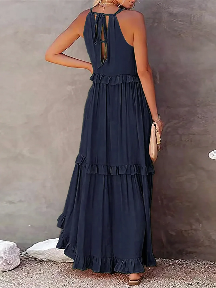 Pearl™ Ruffle Breeze Maxi Dress