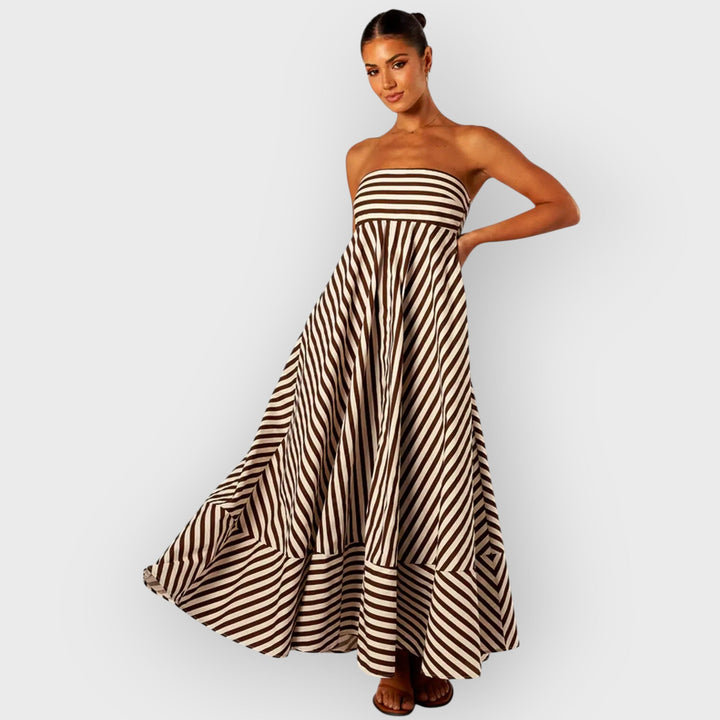 Ruye  - Charm Ruched Maxi Dress