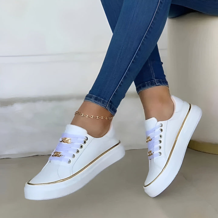Avery™ Orthopedic Chain Accent Sneakers