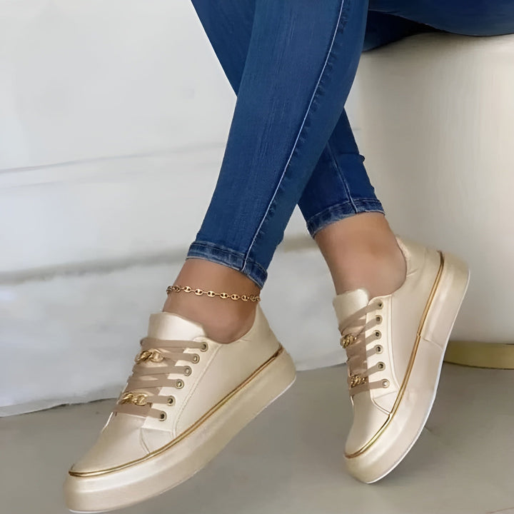 Avery™ Orthopedic Chain Accent Sneakers