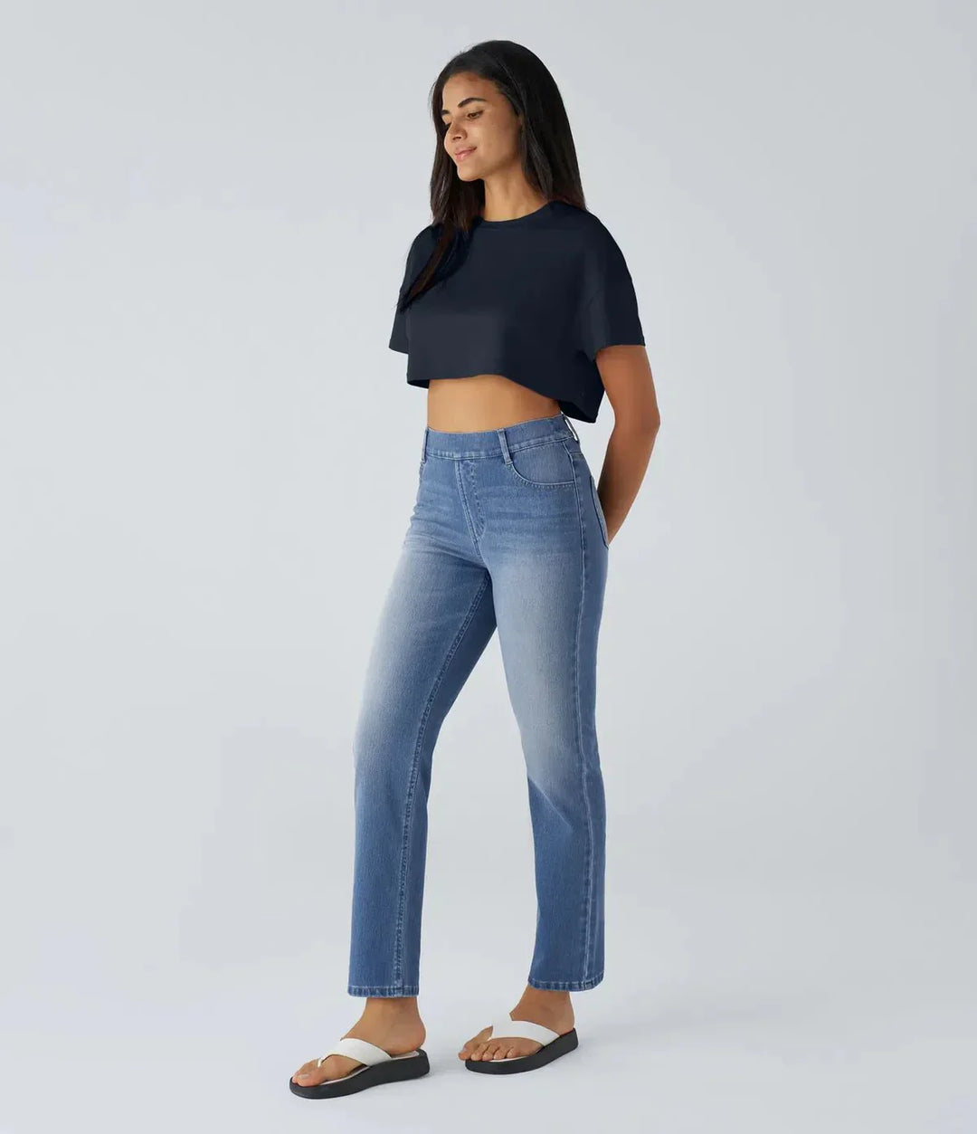 Lexa - Elastic and Comfortable High-Waisted Pants