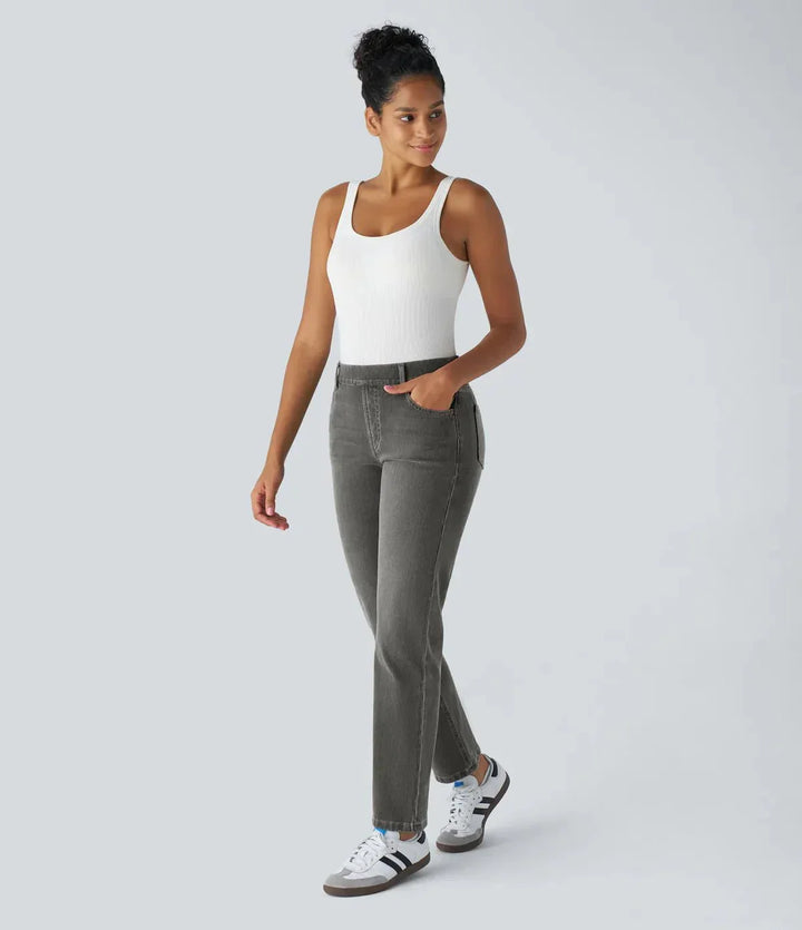 Lexa - Elastic and Comfortable High-Waisted Pants