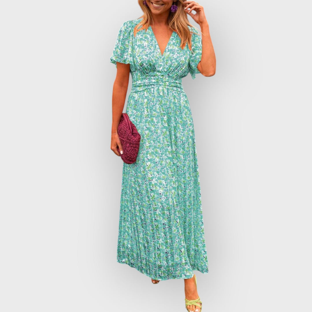 Louise - Maxi Dress with V-Neck
